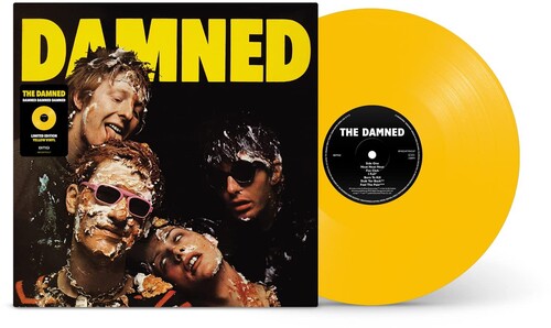 THE DAMNED 'DAMNED DAMNED DAMNED' LP (Yellow Vinyl)