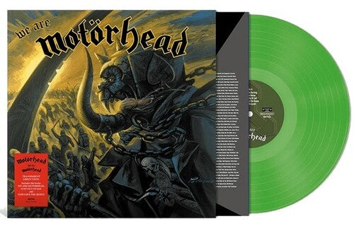 MOTÖRHEAD 'WE ARE MOTORHEAD' LP (Transparent Green Vinyl)