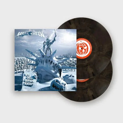 HELLOWEEN 'MY GOD-GIVEN RIGHT' 2LP (Clear / Black Marbled Vinyl)