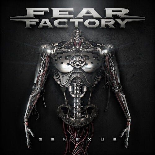 FEAR FACTORY 'GENEXUS' 2LP (Crystal Clear Black White Splatter Vinyl)