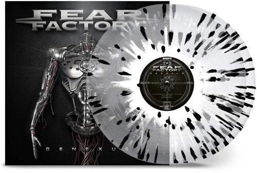 FEAR FACTORY 'GENEXUS' 2LP (Crystal Clear Black White Splatter Vinyl)