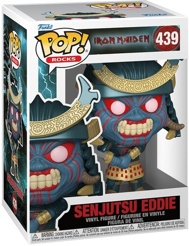 IRON MAIDEN SENJUTSU EDDIE FUNKO POP! ROCKS FIGURE