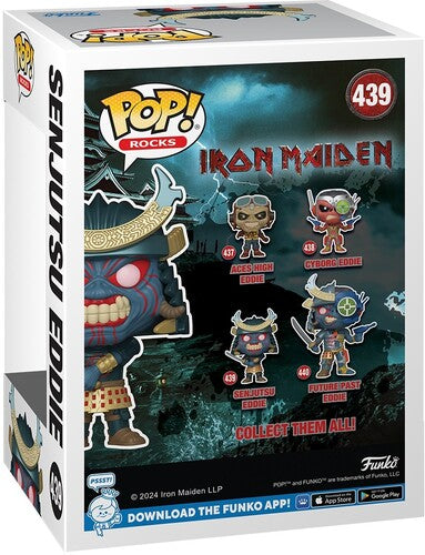 IRON MAIDEN SENJUTSU EDDIE FUNKO POP! ROCKS FIGURE