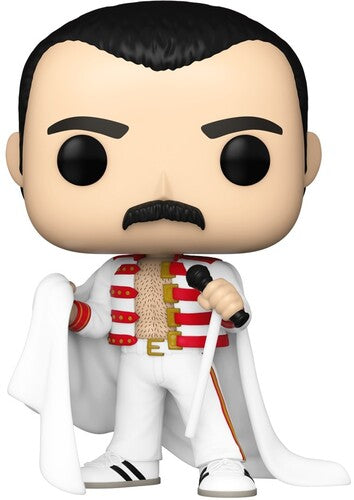 QUEEN FREDDIE MERCURY WITH CAPE FUNKO POP! ROCKS FIGURE