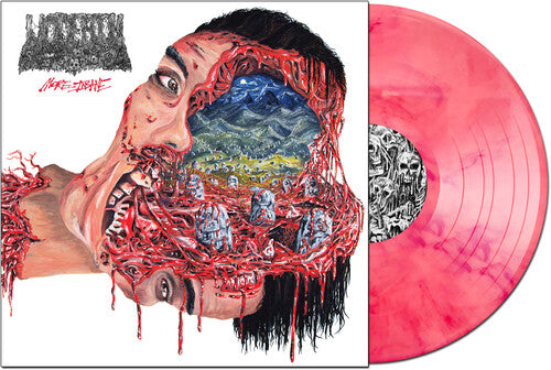 UNDEATH 'MORE INSANE' LP (Red From Beyond Vinyl)