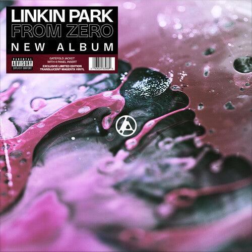 LINKIN PARK 'FROM ZERO' LP (Translucent Magenta Vinyl)