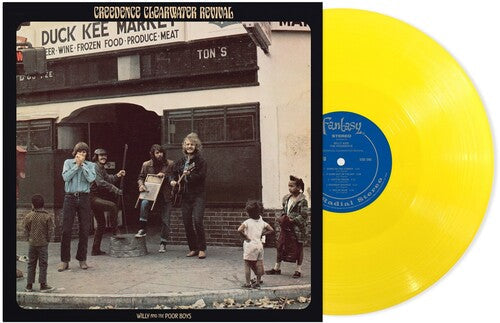 CREEDENCE CLEARWATER REVIVAL 'WILLY AND THE POOR BOYS' LP (Canary Yellow Vinyl)