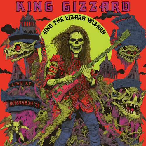 KING GIZZARD AND THE LIZARD WIZARD 'LIVE AT BONNAROO 22' 2LP (Red Yellow Vinyl)