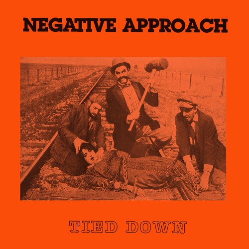 NEGATIVE APPROACH 'TIED DOWN' LP (Orange Vinyl)