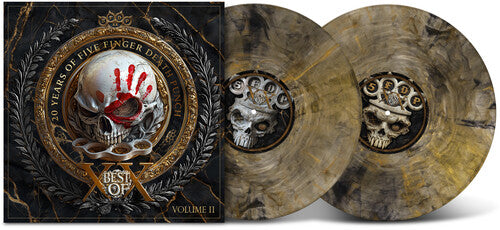 FIVE FINGER DEATH PUNCH 'BEST OF (VOLUME 2)' 2LP (Golden Smoke Vinyl)