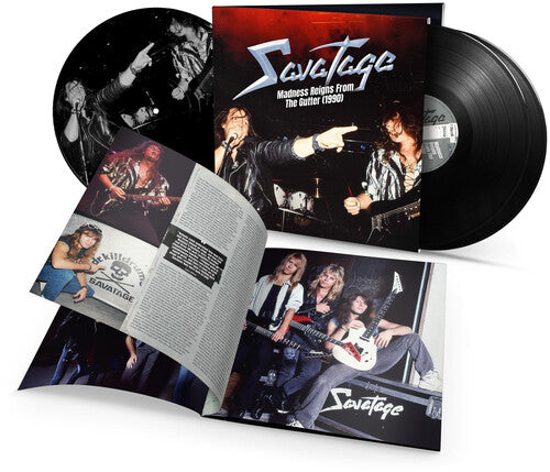SAVATAGE 'MADNESS REIGNS FROM THE GUTTER (1990)' 3LP