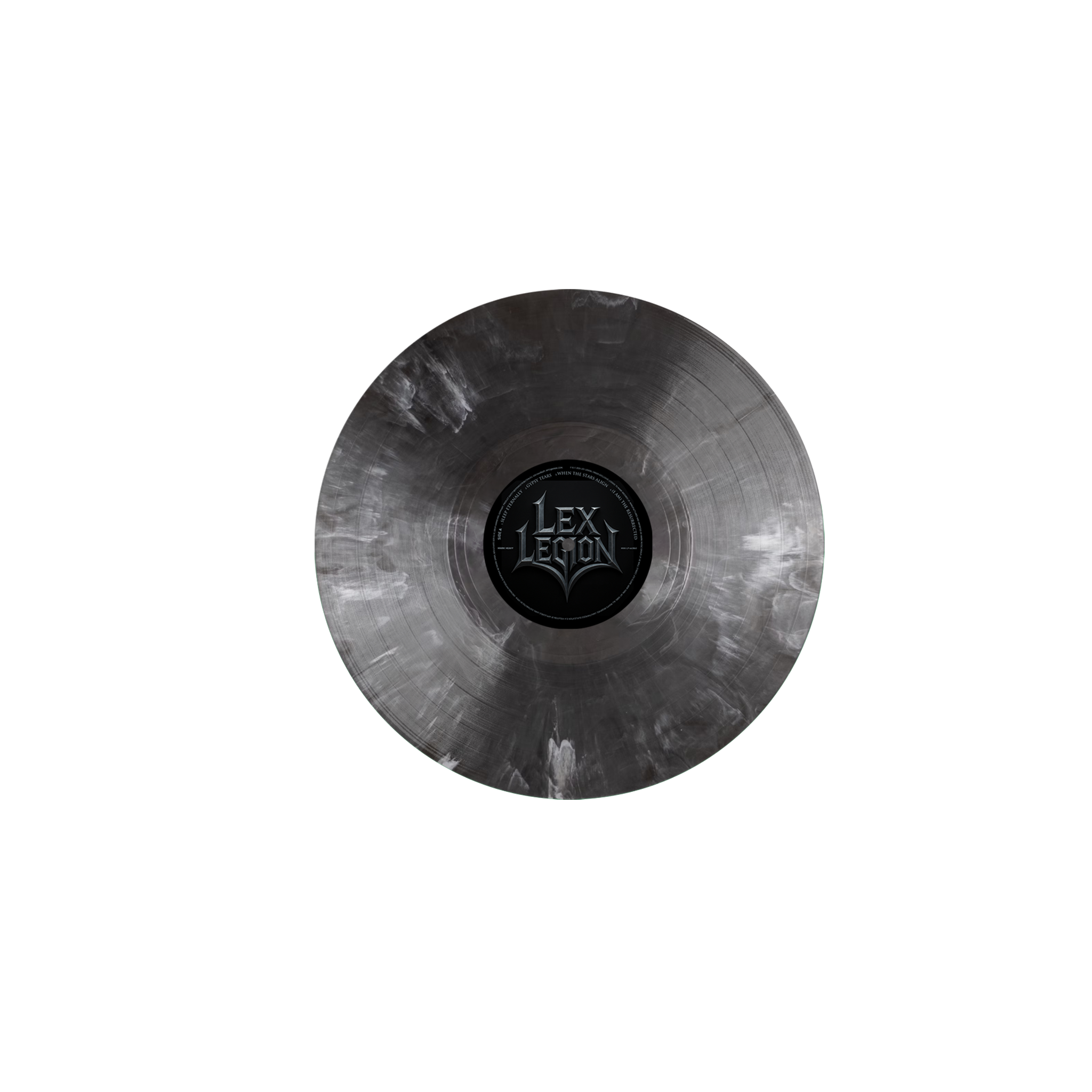 LEX LEGION 'LEX LEGION' LP (Silver Black Ice Viny)
