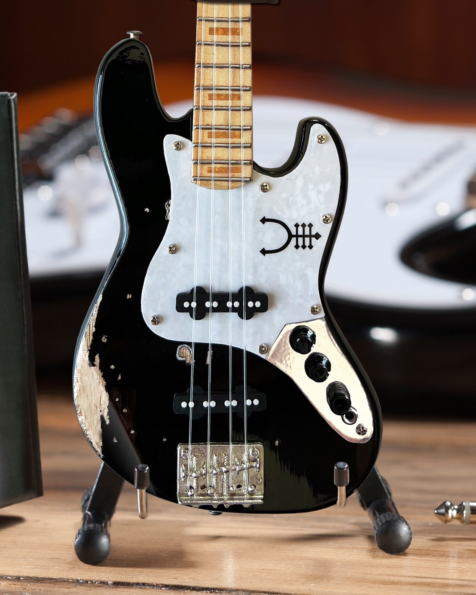 RUSH - Geddy Lee Vintage 'Tour Edition' Fender™ Jazz™ Miniature Bass