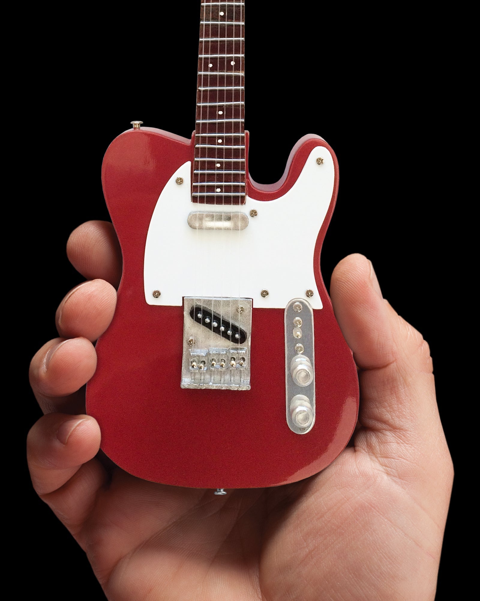 OFFICIALLY LICENSED MINI CANDY APPLE RED FENDER™ TELECASTER™ GUITAR REPLICA
