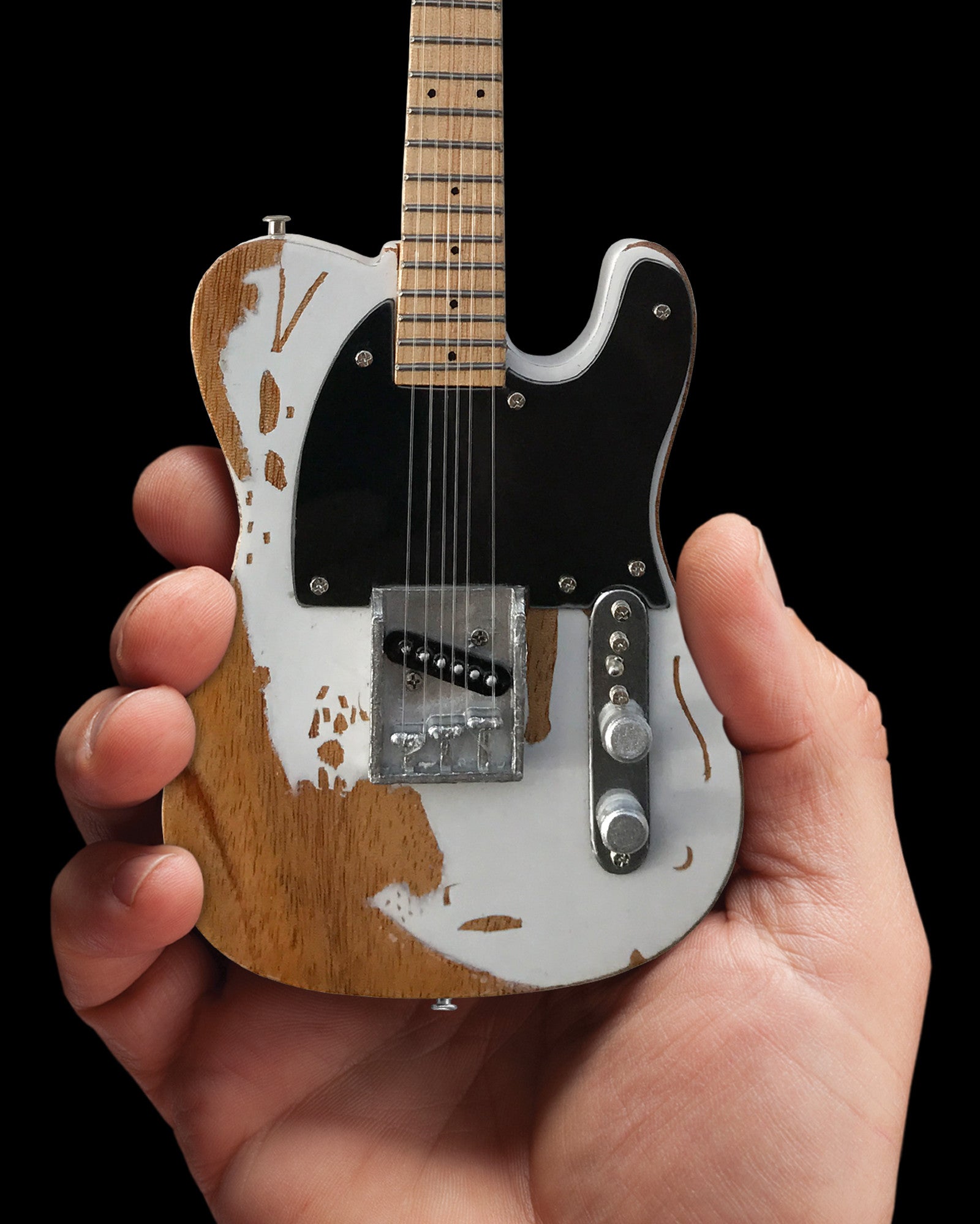 OFFICIALLY LICENSED MINIATURE FENDER™ VINTAGE ESQUIRE TELE™ GUITAR REPLICA