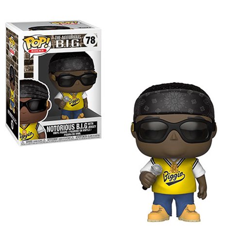 NOTORIOUS B.I.G. JERSEY FUNKO POP! VINYL FIGURE