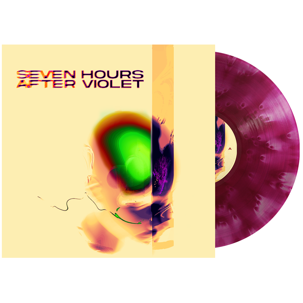 SEVEN HOURS AFTER VIOLET 'SEVEN HOURS AFTER VIOLET' LP (Limited Edition – Only 100 Made, Grape Purple & Clear Cloudy Vinyl)