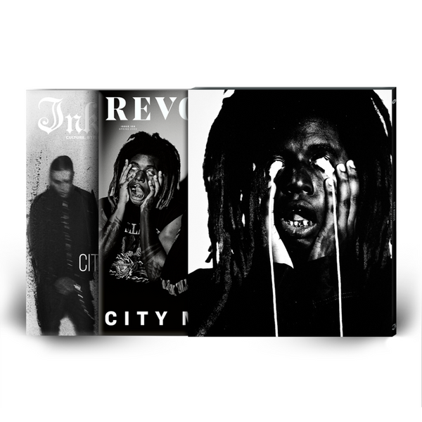 REVOLVER & INKED 2022 SPRING ISSUE IN NUMBERED SLIPCASE FEATURING CITY MORGUE