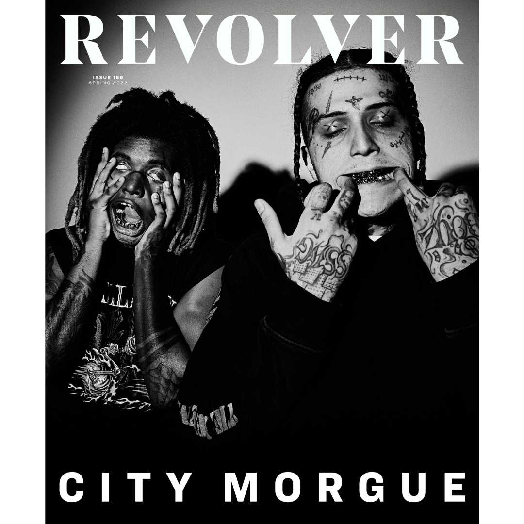 REVOLVER & INKED 2022 SPRING ISSUE IN NUMBERED SLIPCASE FEATURING CITY MORGUE