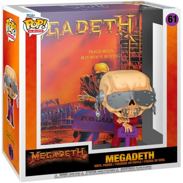 MEGADETH PEACE SELLS...BUT WHO'S BUYING? FUNKO POP! ALBUMS