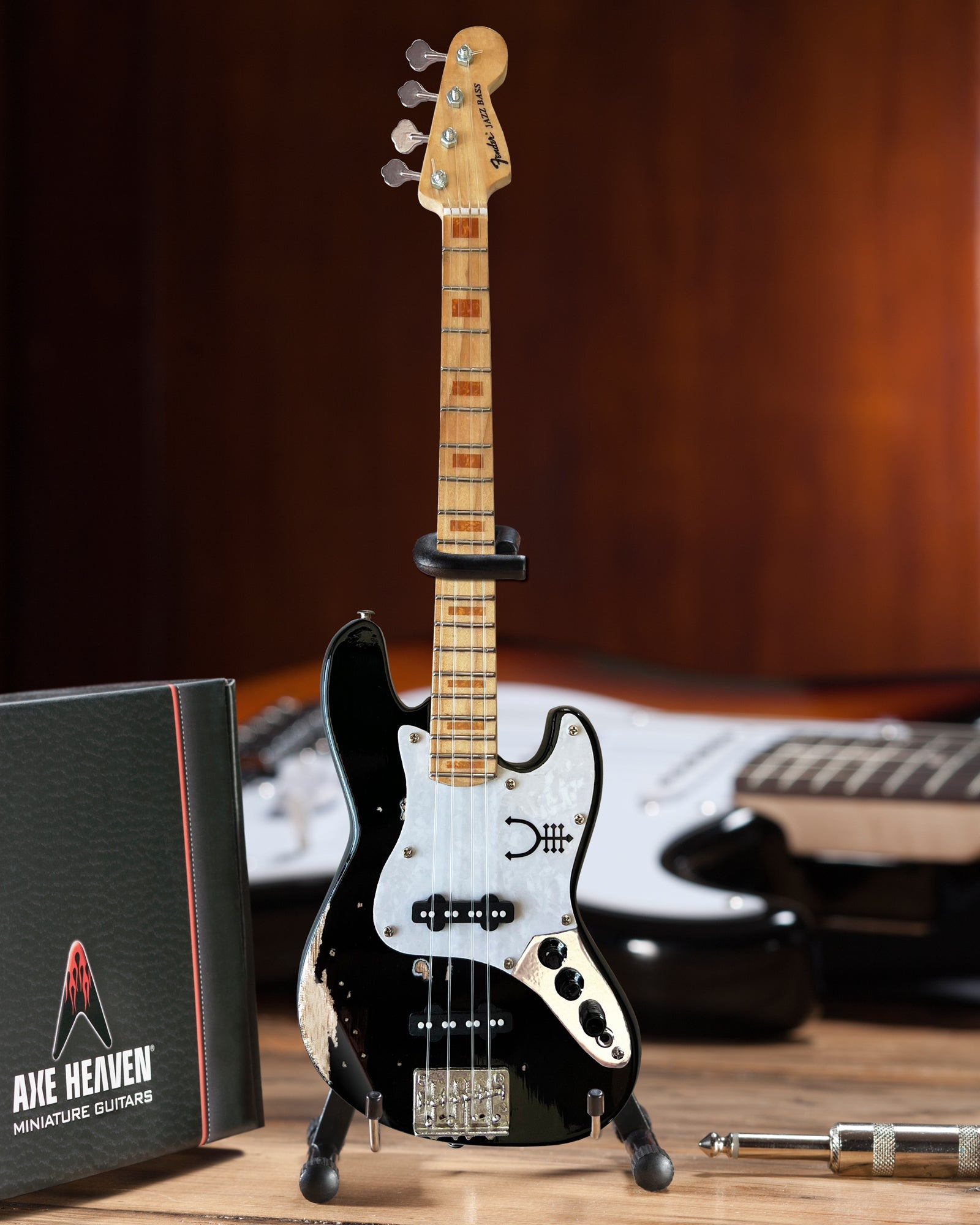 RUSH - Geddy Lee Vintage 'Tour Edition' Fender™ Jazz™ Miniature Bass