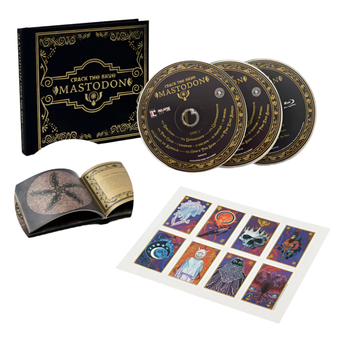 MASTODON 'CRACK THE SKYE' CD BOXSET (Deluxe, 15th Anniversary)