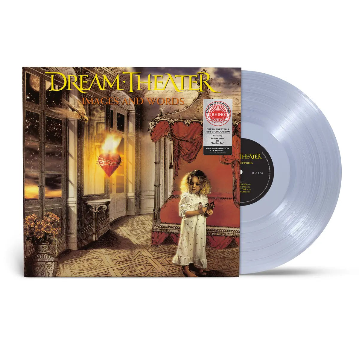 リマスター盤２枚/DREAM THEATER/IMAGES AND WORDS DREAM THEATER 'IMAGES AND WORDS' LP (Clear Vinyl)