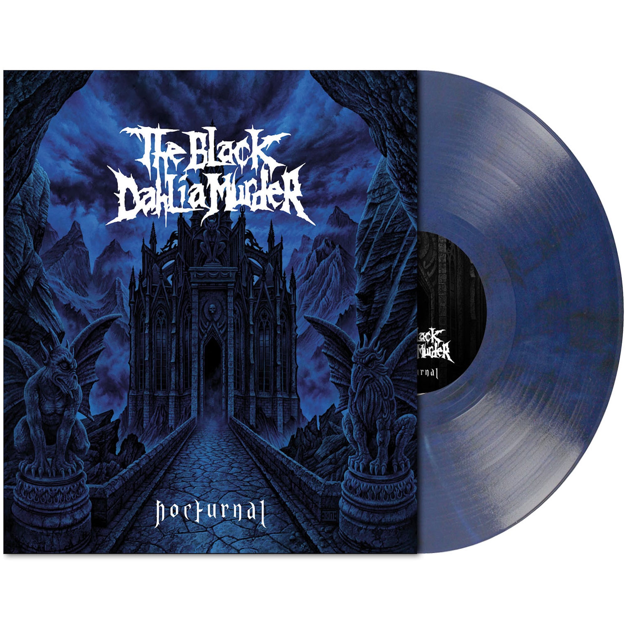 THE BLACK DAHLIA MURDER 'NOCTURNAL' LP (Blue/Black/Gray Marble Vinyl)