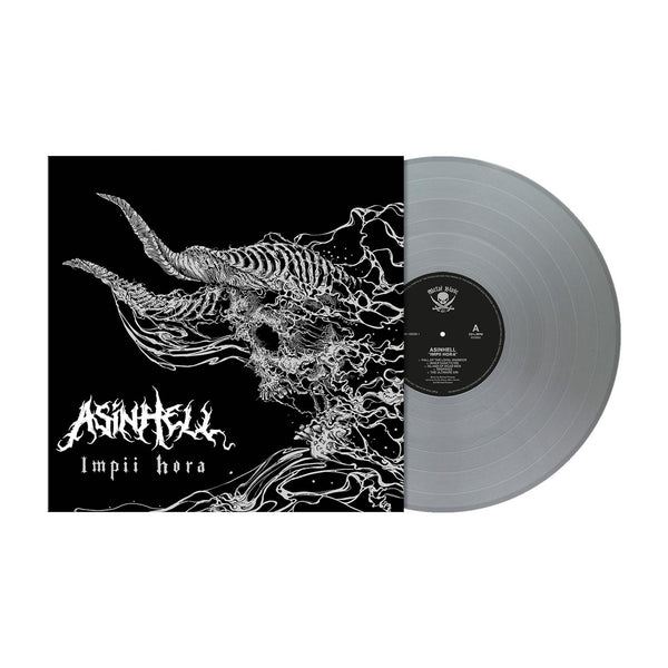 ASINHELL 'IMPII HORA' LP (Silver Vinyl)
