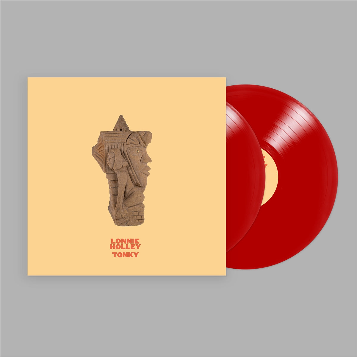 LONNIE HOLLEY 'TONKY' 2LP (Crimson Tide Vinyl)