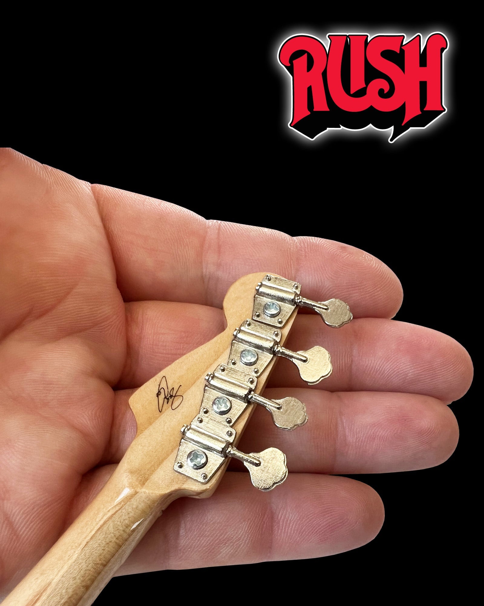 RUSH - Geddy Lee Vintage 'Tour Edition' Fender™ Jazz™ Miniature Bass