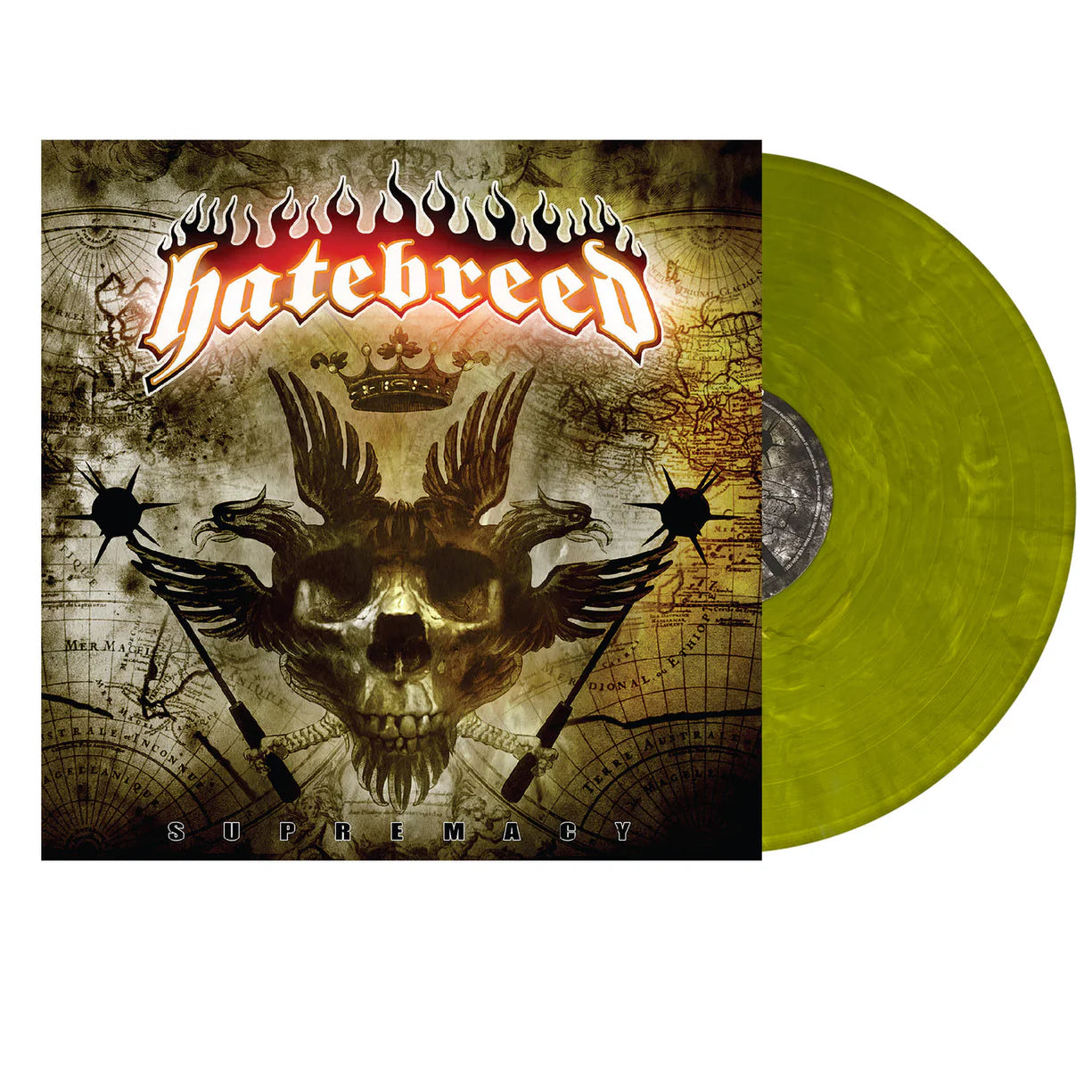 HATEBREED 'SUPREMACY' LP (Hazy Green "Up in Smoke" Vinyl)