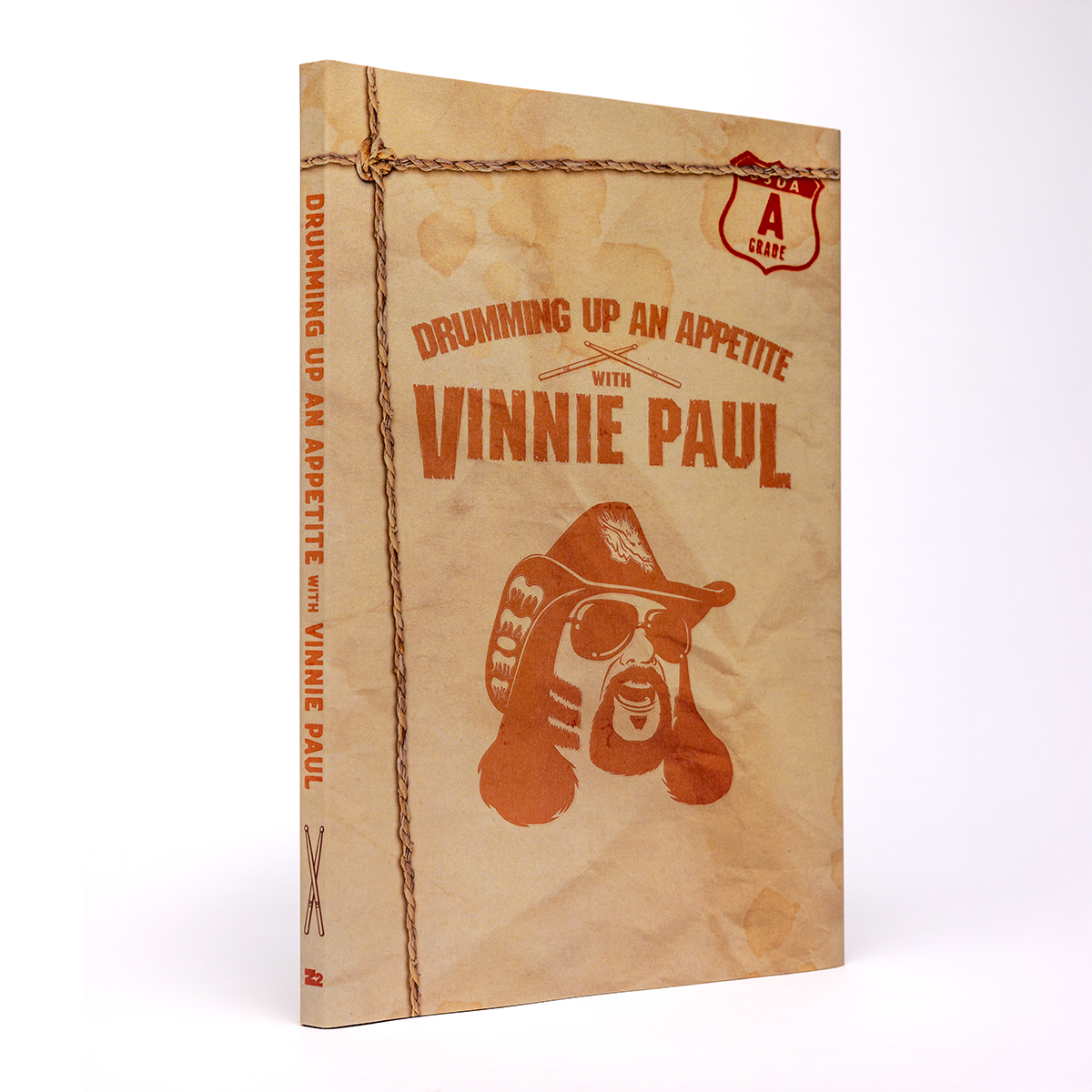 VINNIE PAUL - DRUMMING UP AN APPETITE (BOOK WITH JACKET)