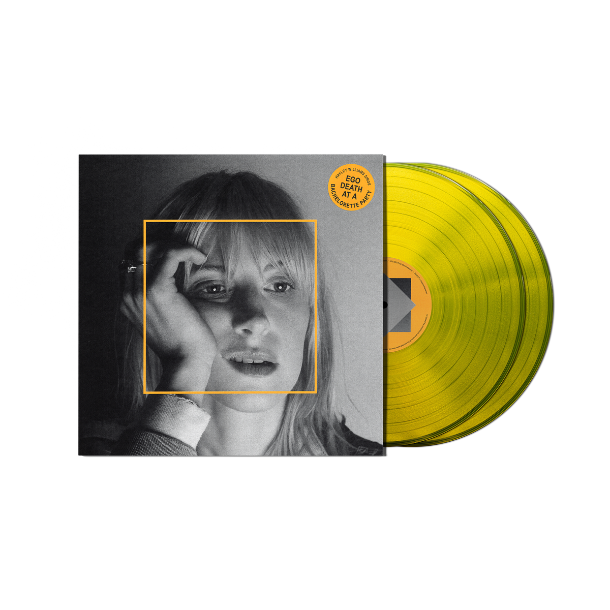 HAYLEY WILLIAMS 'EGO DEATH AT A BACHELORETTE PARTY' 2LP (26 Highlighter Yellow Vinyl)