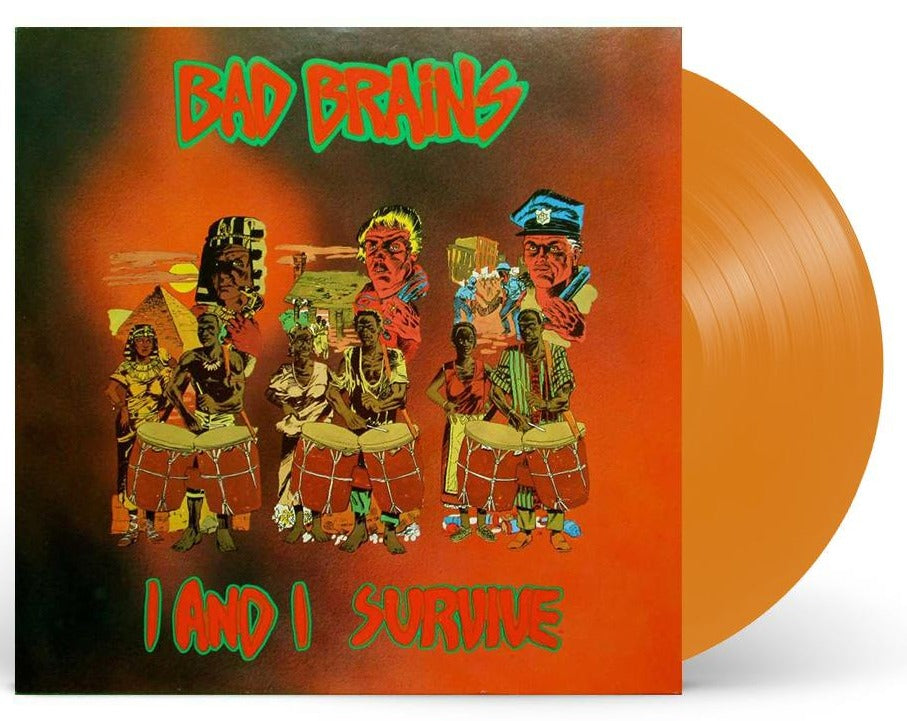 BAD BRAINS 'I AND I SURVIVE' ORANGE LP