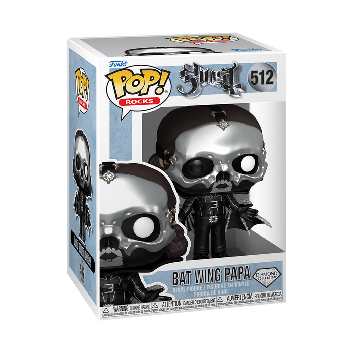 GHOST PAPA V PERPETUA (Bat Wing) FUNKO POP! ROCKS FIGURE