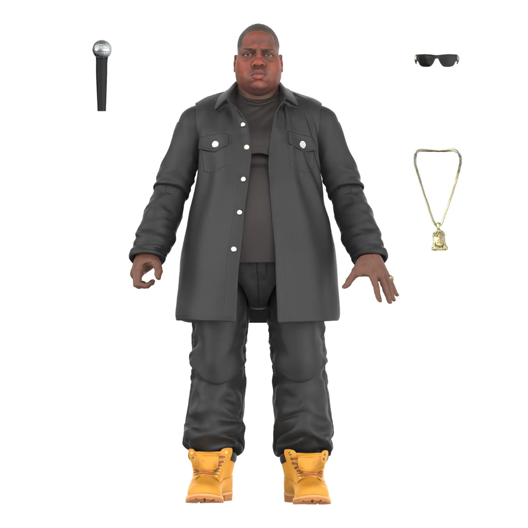 NOTORIOUS B.I.G. DELUXE BIGGIE REACTION FIGURE