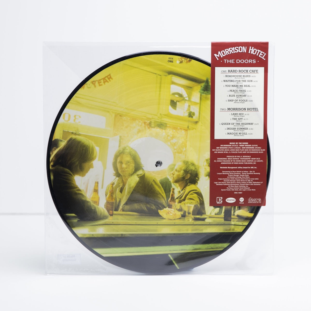 THE DOORS: 'MORRISON HOTEL' - 50TH ANNIVERSARY PICTURE DISC VINYL LP
