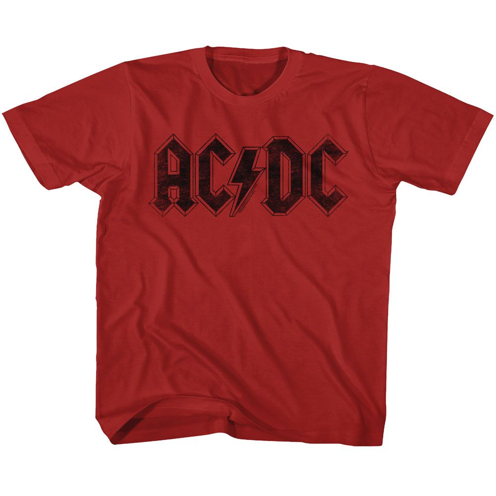 AC/DC - LOGO YOUTH SHIRT