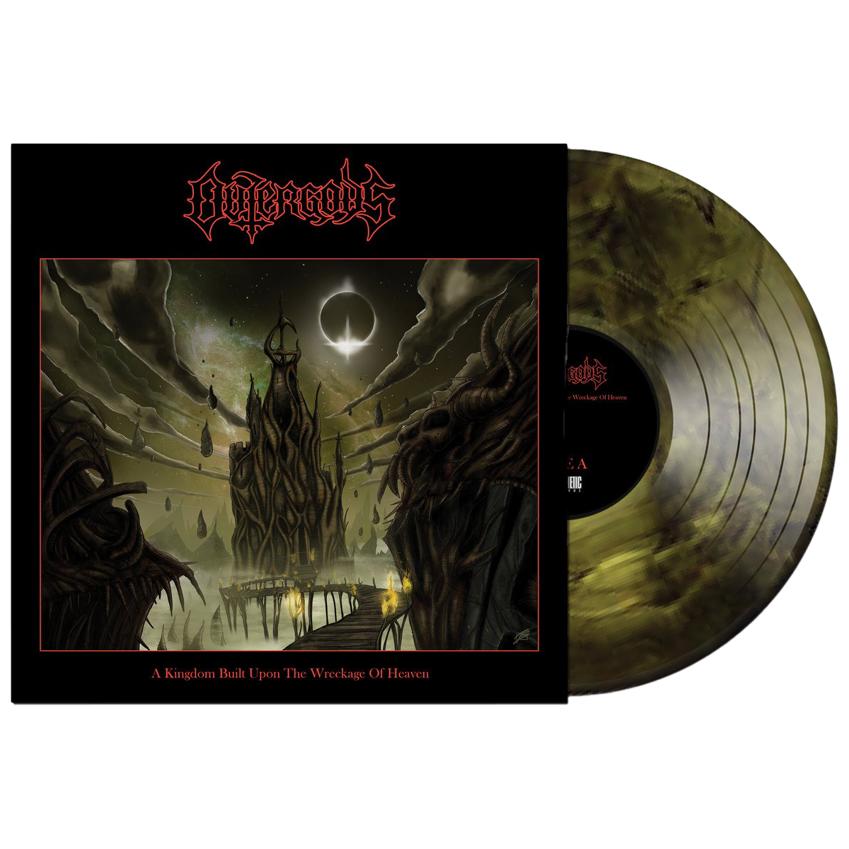OUTERGODS 'A KINGDOM BUILT UPON THE WRECKAGE OF HEAVEN' LP (Color Vinyl)