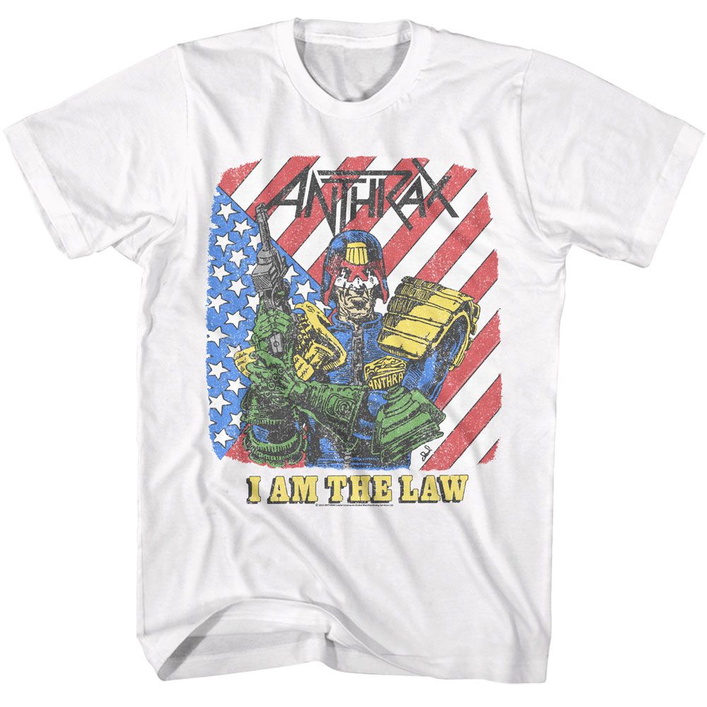 Anthrax We Are The Law Tシャツ Lサイズ ANTHRAX - I AM THE LAW SHIRT