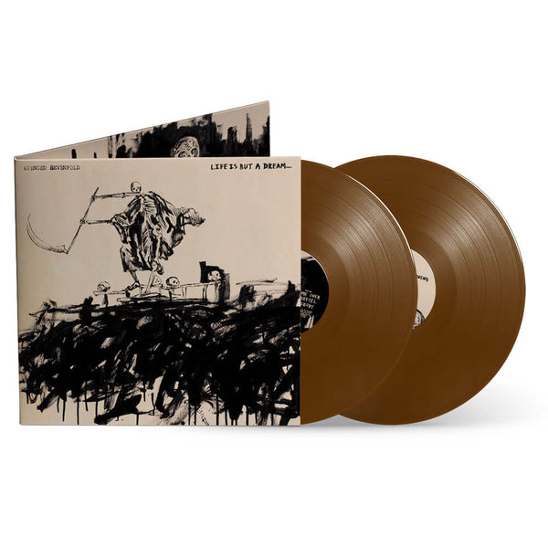 AVENGED SEVENFOLD x REVOLVER BUNDLE – 2023 SUMMER ISSUE W/ 'LIFE IS BUT A DREAM' LP (Limited Edition – Only 1000 made, Brown Vinyl)