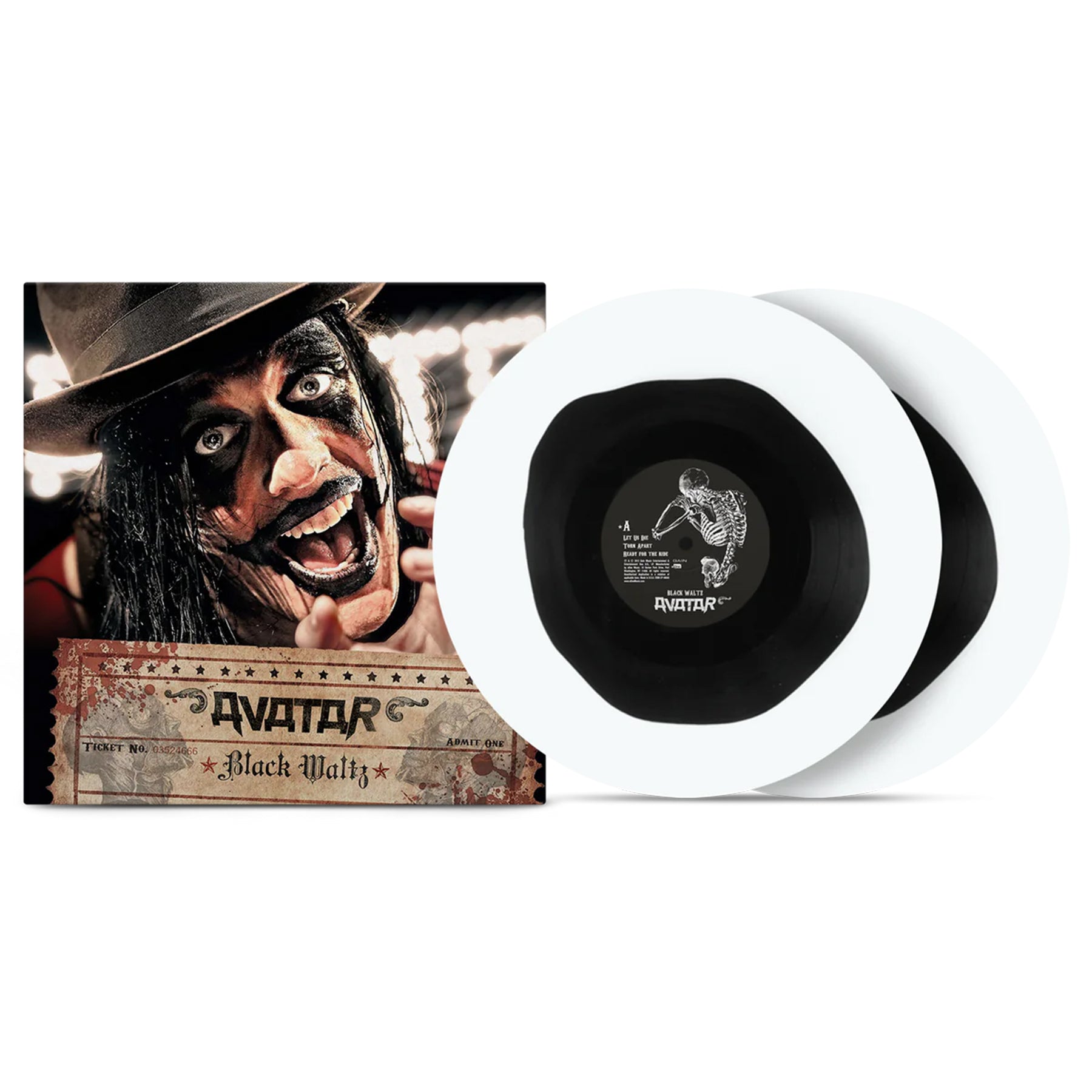 Avatar Black Waltz Black and White Color In Color Vinyl