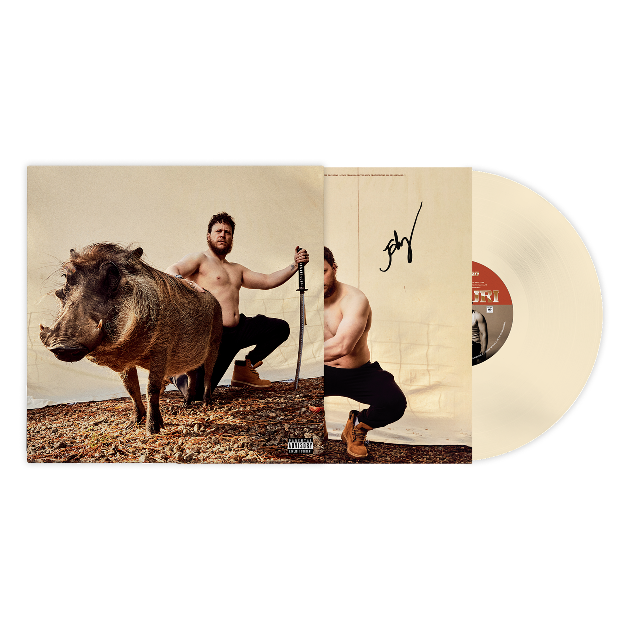 BILMURI ‘KINDA HARD’ LP (Limited Edition, Tusk Vinyl w/ Signed Insert)