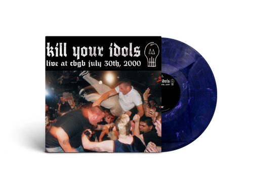 KILL YOUR IDOLS ‘LIVE AT CBGB’ LP (Limited Edition – Only 100 Made, Deep Purple Swirl Vinyl)