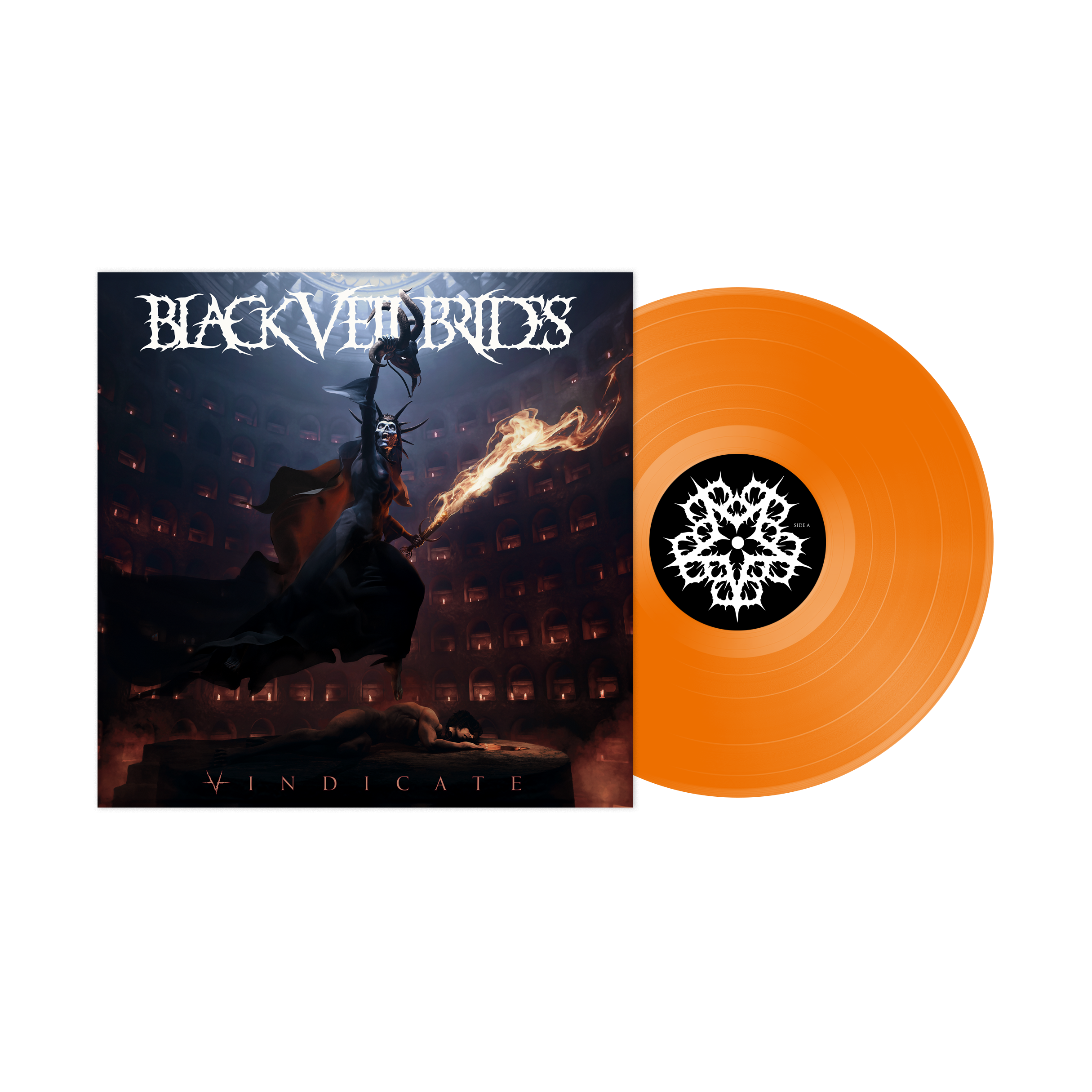 BLACK VEIL BRIDES ‘VINDICATE’ LP (Exclusive – Limited to 500, Transparent Orange Vinyl)