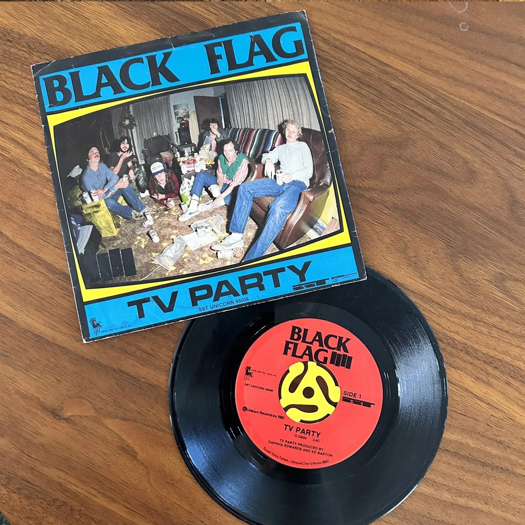 Black Flag Family TV Party Vinyl