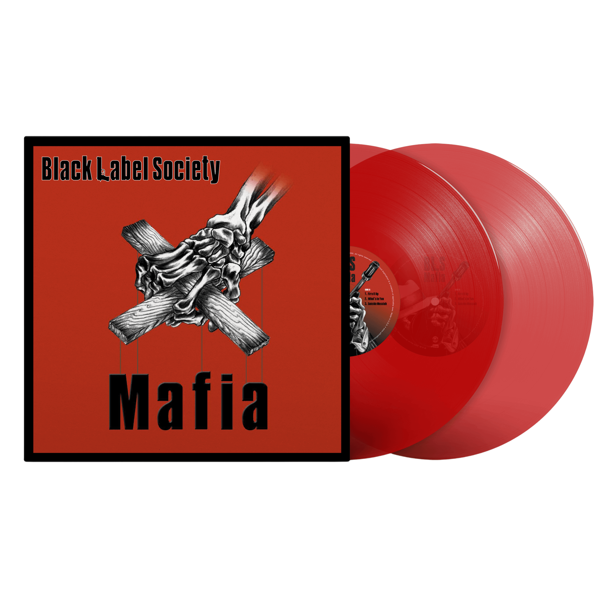 Black Label Society 'Mafia' 2LP (Clear Red Vinyl)
