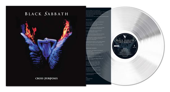 BLACK SABBATH 'CROSS PURPOSES' LP (2024 Remaster, Clear Vinyl)