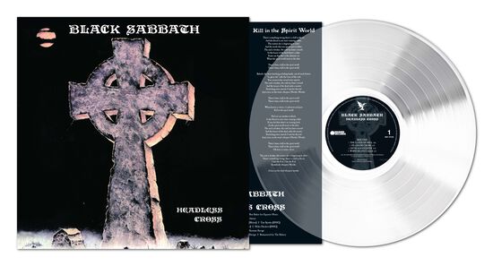 BLACK SABBATH 'HEADLESS CROSS' LP (2024 Remaster, Clear Vinyl)